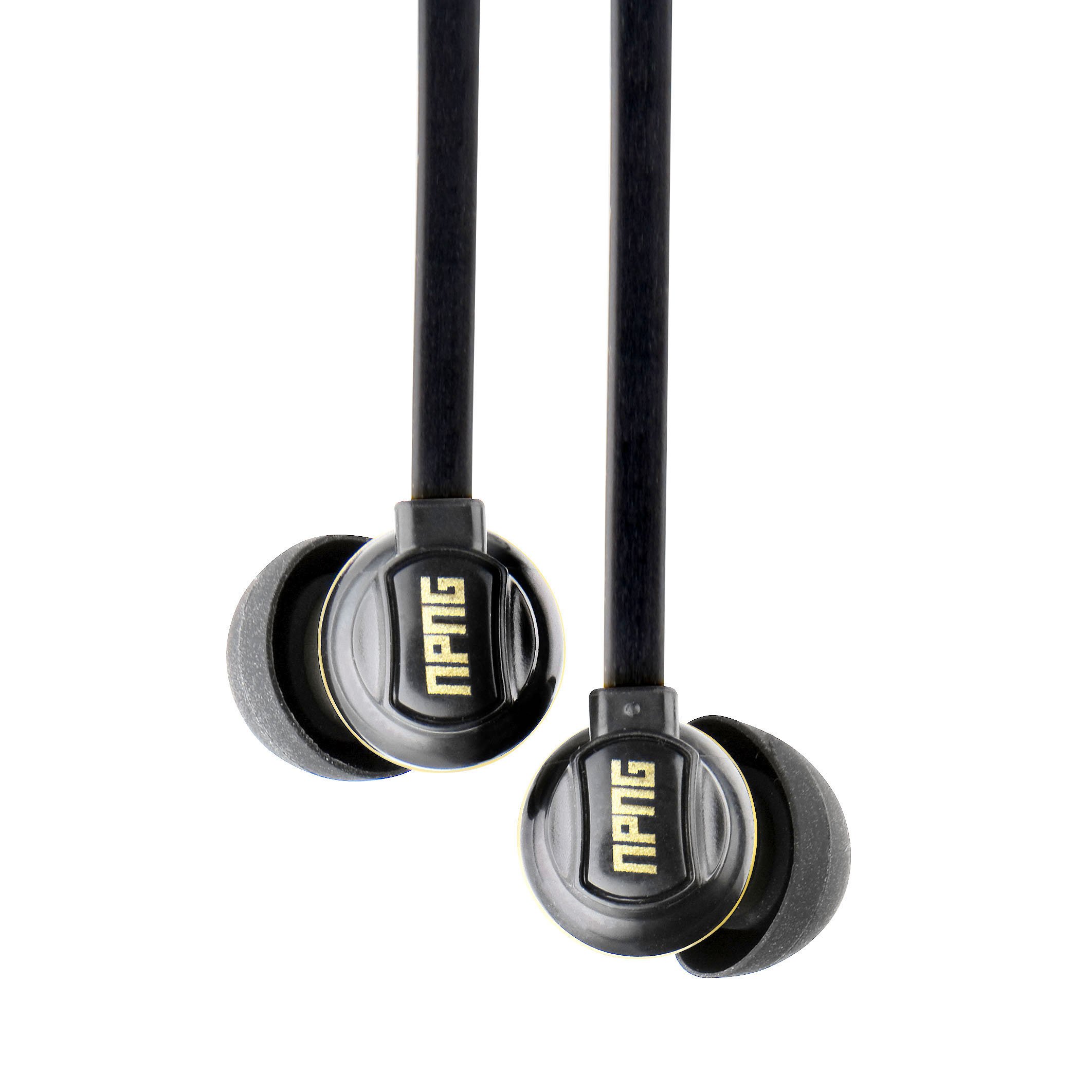 Veho VEP-018-NPNG No Proof No Glory Earbuds - Black/Gold
