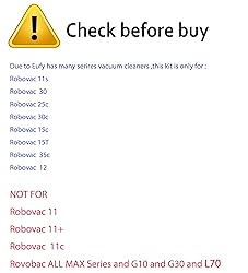 JoyBros 24-Pack Replacement Part Accessories for