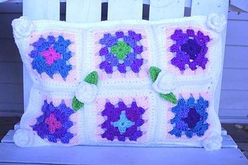 Amazon Com Pillow Sham 18 Inch Pillow Sham Crochet Pillow Sham
