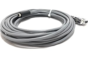 100' EVI Control Cable VISCA RS232 Cable for Go Electronic, PTZ Optics, and Sony EVI/BRC/SRG Series Cameras (8 Pin Mini Din t