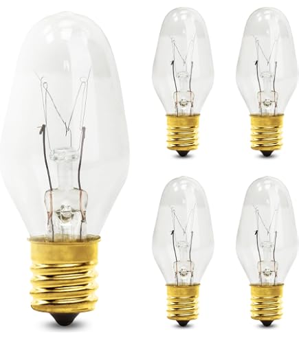 thumbnail image 2 of Feit Electric C7 Daylight White LED Night Light Bulbs – 7W Equivalent – 4 Pack – 5000-5500K Cool 2 of 4