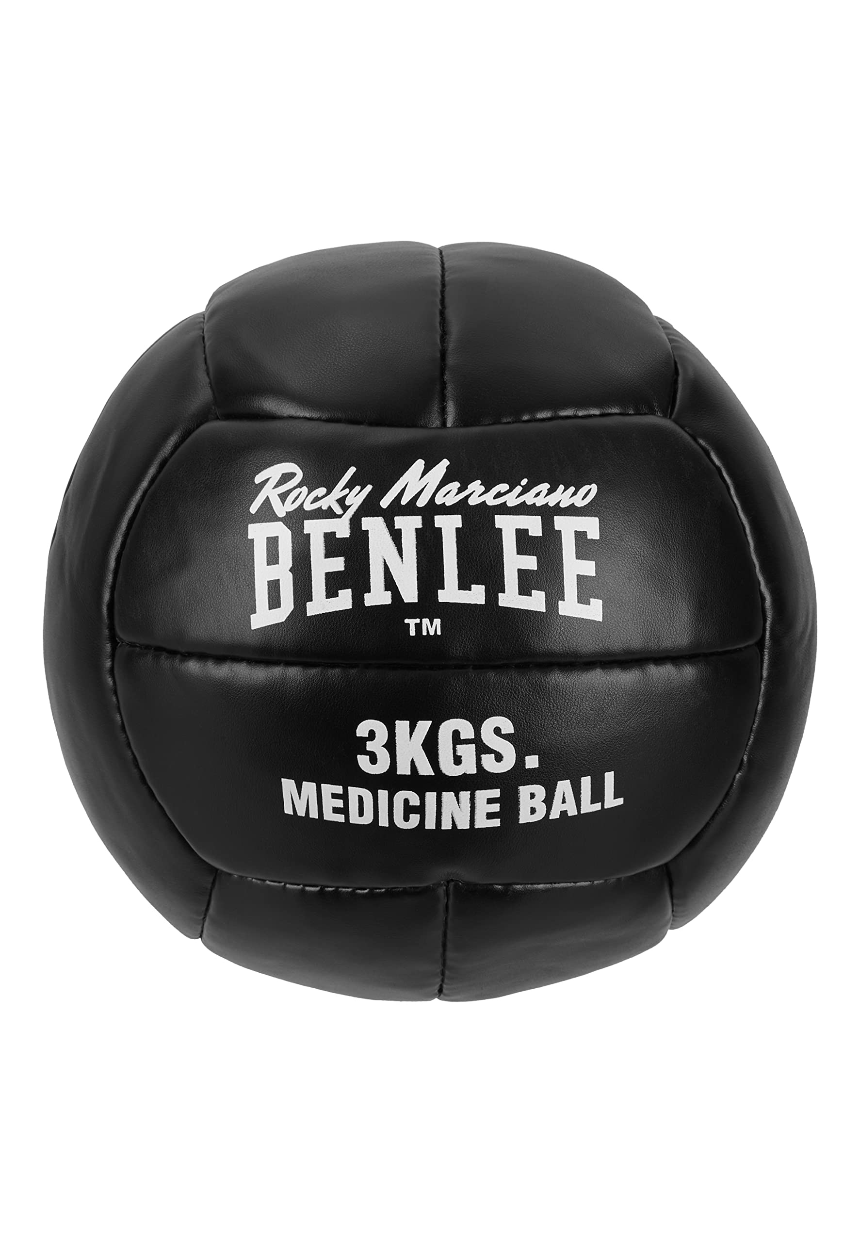 Ben Lee Rocky Marciano Unisex – Adults Paveley Artificial Leather Medicine Ball, Black, 3kg
