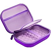 ProCase Small Digital Camera Case for KODAK PIXPRO FZ55/FZ53/FZ45/FZ43, Hard Shell Camera Case, Cute Compact Travel Carrying Protective Camera Storage Case for Kids -Purple