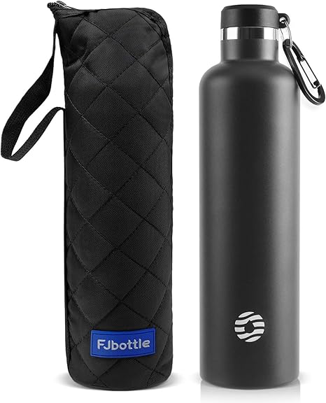Amazon Fjbottle 1リットル ステンレスボトル 真空断熱 保温保冷 水筒 第2世代 直飲み スポーツボトル 漏れなし Neoguerrier ネオウォリアー 魔法瓶 ウォーターボトル アウトドア 遠足 登山 自転車 運動 ブラック 水筒 マグボトル オンライン通販
