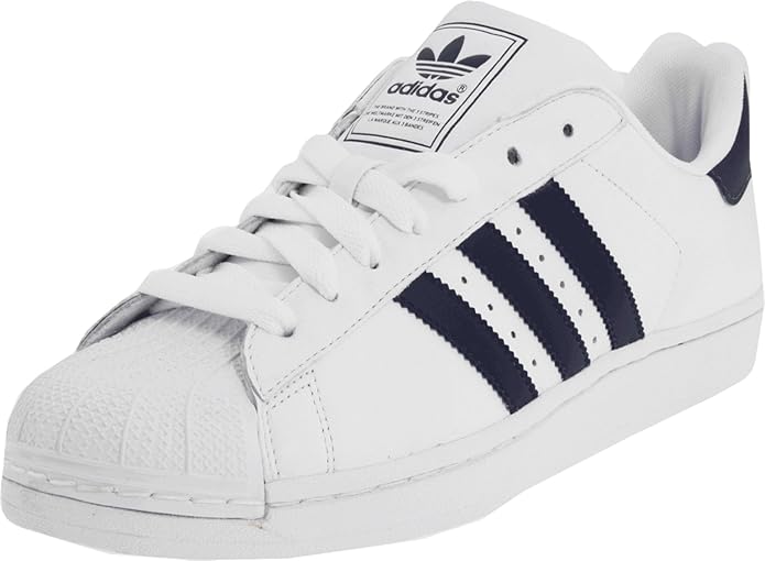 adidas Superstar 2 White Navy Mens Trainers Size 40 2/3 EU: Amazon.fr: Chaussures et Sacs