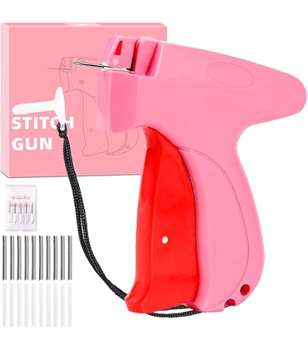 Stitch Gun For Clothes Mini Tagging Gun For Clothing Includes 6 Needle,5000 Pcs