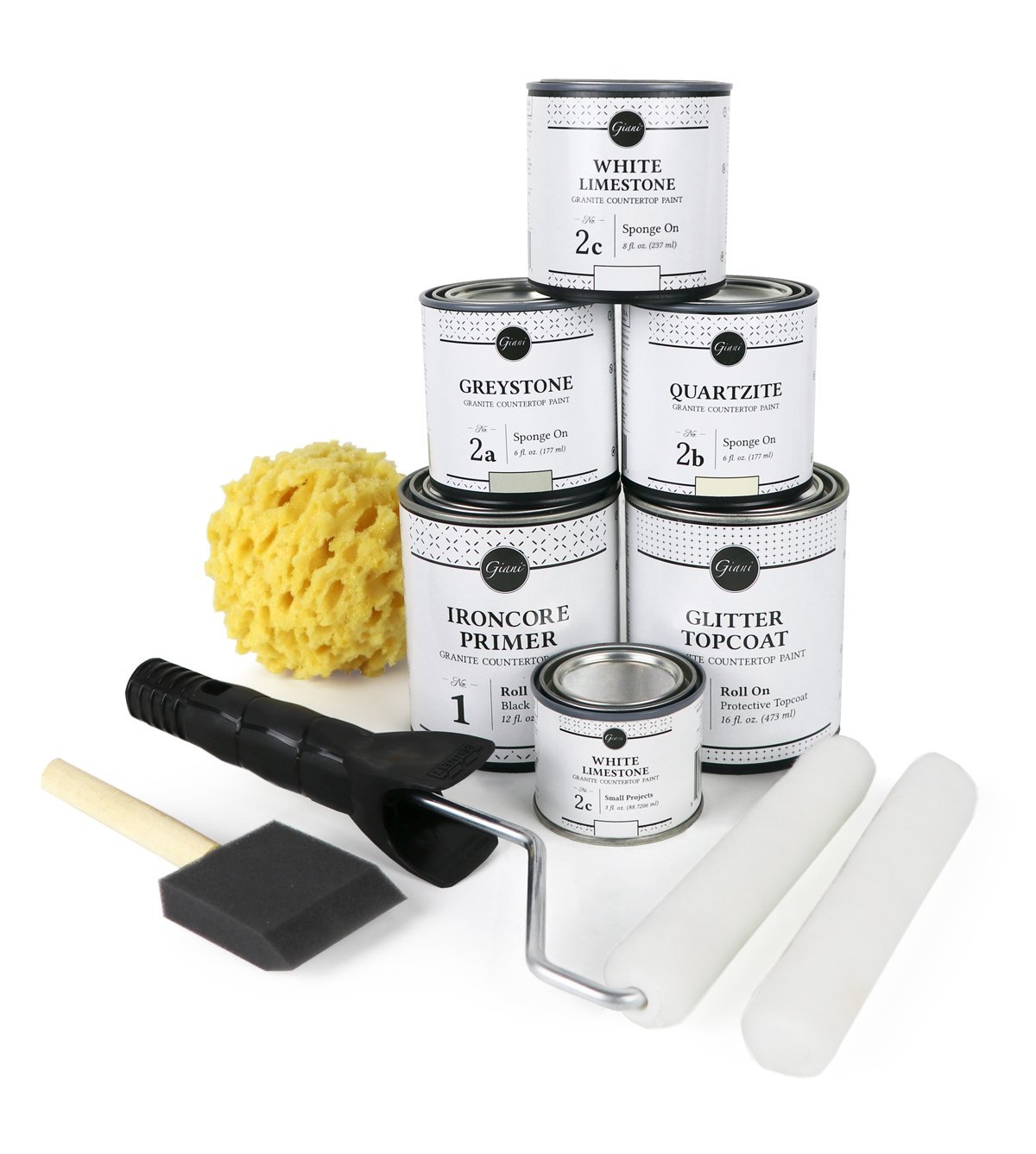 Giani Countertop Paint Kit, White Diamond eBay