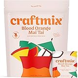 Craftmix Cocktail Mixers Blood Orange Mai Tai Flavor (12 Pack), Gift Travel Kit Skinny Natural Low Sugar Calorie Keto Mocktai