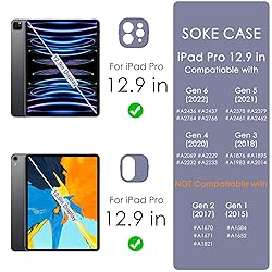 Soke Ultra Hybrid Case for iPad Pro 12.9 Inch