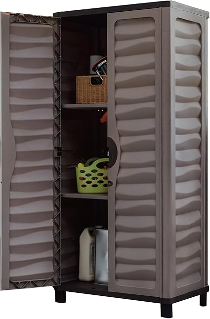 Starplast Armoire De Rangement Jardin En Plastique Outil De Meuble De Rangement Garage Box Cafe Marron Amazon Fr Jardin Starplast Armoire De Rangement Jardin En Plastique Outil De Meuble De Rangement Garage Box Cafe Marron Amazon Fr Jardin
