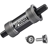 BUCKLOS Bike Square Taper Bottom Bracket - Replacement Bicycle Brackets | Sealed Bearings 68/80/90/100/110/120x110.5 113 116 118 122.5 127 140 152 156 166 174mm for Mountain/MTB/Road/Fat Bike/Ebike