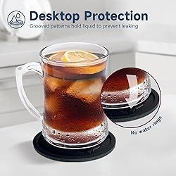 Silicone Coaster Set of 12 Pieces with Silicone Cup