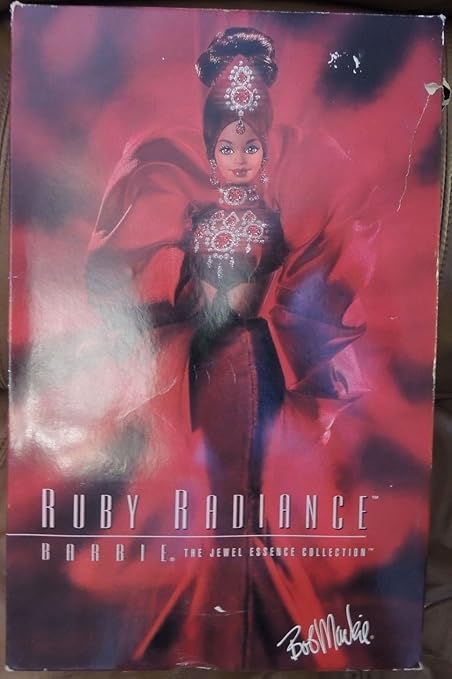 バービーRuby Radiance The Jewel Essence Collection Barbie Fashion Doll by Bob Mackie 輸入品 1552 Ruby Radiance Barbie Doll 1996 The Jewel Essence Collection by Bob Mackie  15520