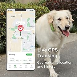 GPS Tracker for Dogs, Pet GPS Location Tracker with