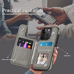 DJDUCK Compatible with iPhone 16 Pro Max Case