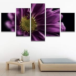 SIGNWIN 5 Panel Canvas Wall Art Modern Art...