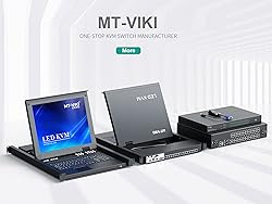 MT-VIKI® Rack Mount KVM HDMI with 17.3'' LCD