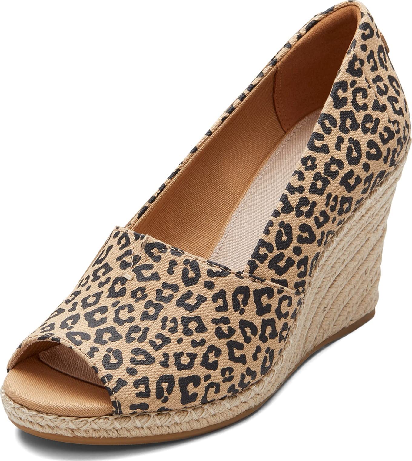 TOMS Women's Michelle Wedge Sandal, Natural