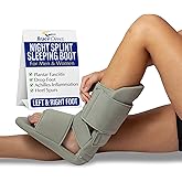 Brace Direct Padded Night Splint 90 Degree Sleeping Boot - Immobilizing Stretching Support for Plantar Fasciitis, Drop Foot, Achilles Tendonitis, Heel Spurs, Large (US Shoe Men 10.5-12.5 / Women