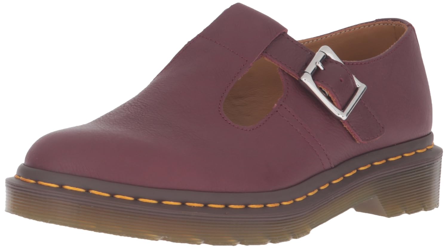 dr martens polley cherry red