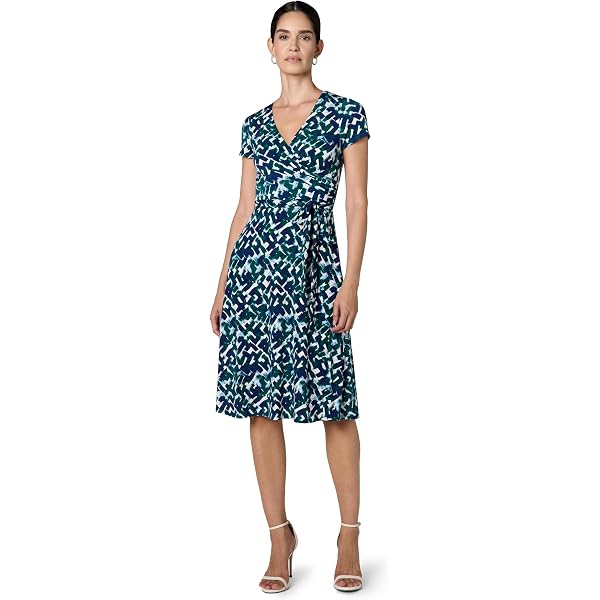 Eliza J Womens Dress Dress,Hunter,M at Amazon Women's Clothing store