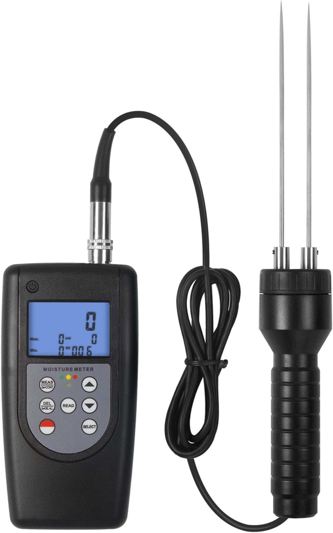 Landtek Soil Moisture Meter MC-7828SOIL Moisture Measurement 0~80% Pin Probe for Soil