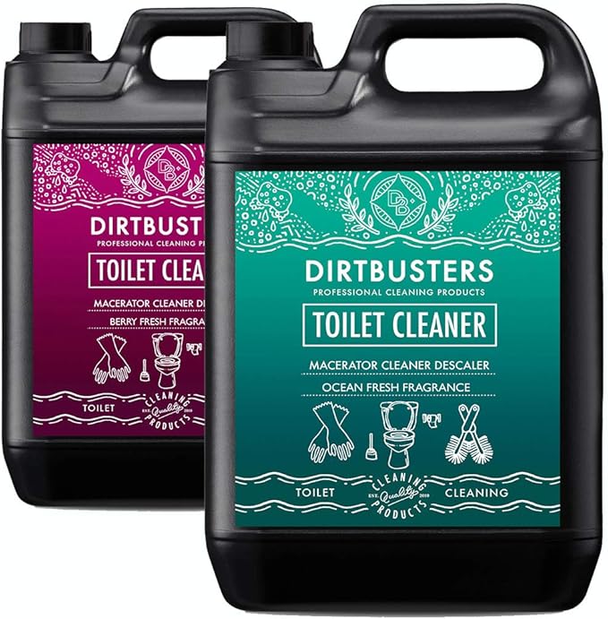 Dirtbusters toilet Macerator Saniflo Descaler Cleaner septic tank safe