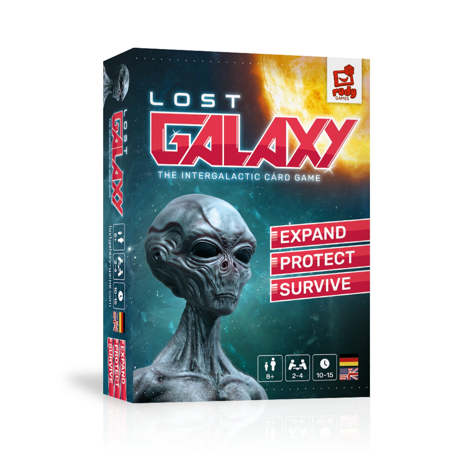 rudy games - Lost Galaxy 2019 - Interactive Card Game with App (Base Game)
