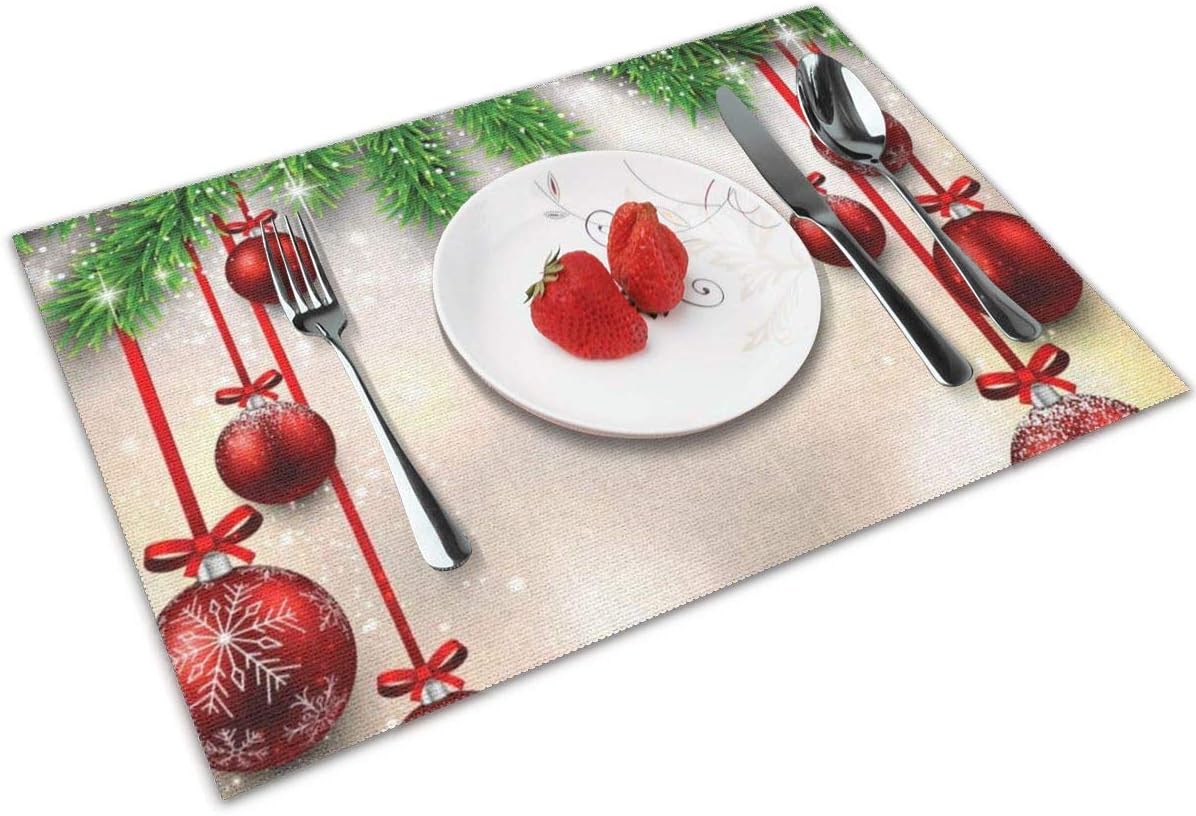 Christmas Winter Theme Tree Branches and Balls 4