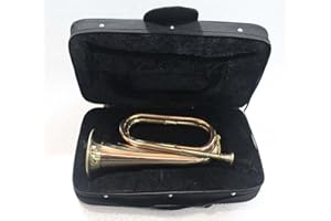 SHREYAS Bronze Look Copper Colour Army Military Bugle With Free Box