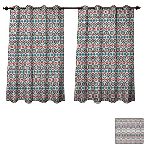 Amazon Com Ikat Bedroom Thermal Blackout Curtains Ethnic Ikat
