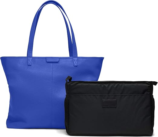 leatherology large zippered downtown tote