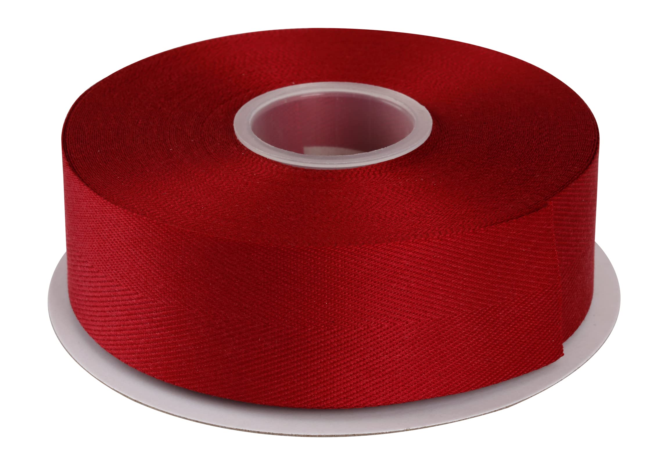 Joycrosso Herringbone Tape Twill Ribbon Soft Handle, Great for Gift Wrapping Craft Sewing, 38mm x 22 Meters - Sherry