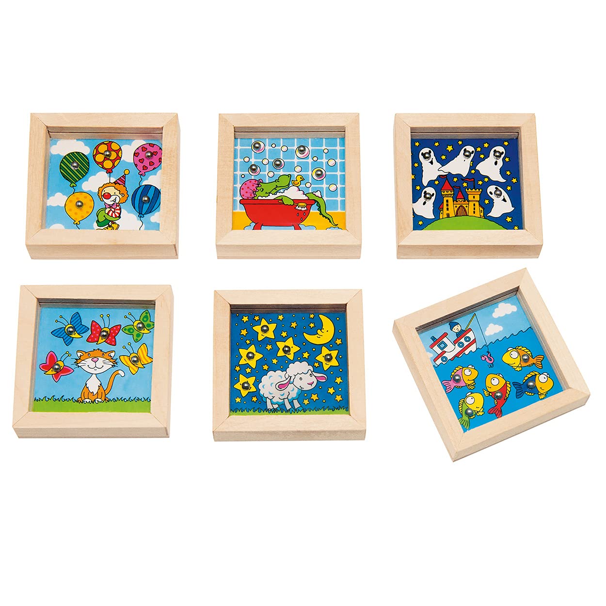 goki 4013594567039 Puzzle Game with Steel Balls