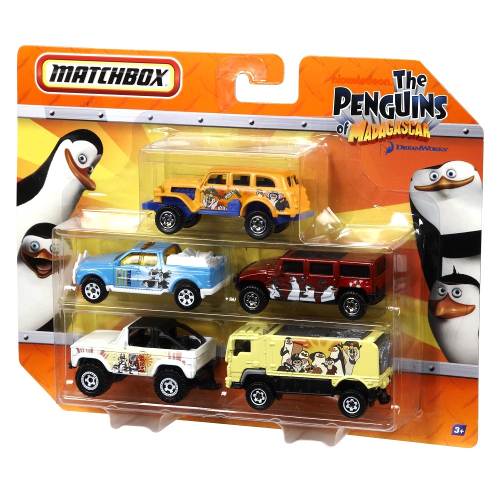 matchbox nickelodeon 5 pack