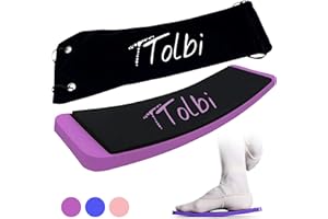 TTOLBI Premium Turning Board for Dancers – Improve Balance & Spins, Professional Turn Board & Ice Skating Spinner for Figure Skating Practice, Pirouette Trainer & Dance Training Equipment for Ballet