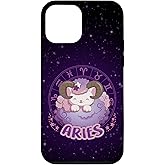 iPhone 12 mini Kawaii Cat Zodiac Sign Aries Case