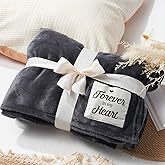 MystGifder Memorial Sympathy Blanket - Loss of Loved One Condolence Gifts for Mother, Father, Husband - Bereavement Gifts for Funeral Rememberance