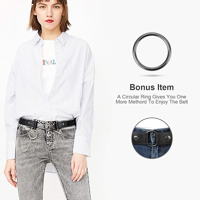 buckleless belt amazon
