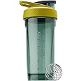 BlenderBottle Strada Shaker Cup Perfect for Protein Shakes and Pre Workout, 28-Ounce, Yellow