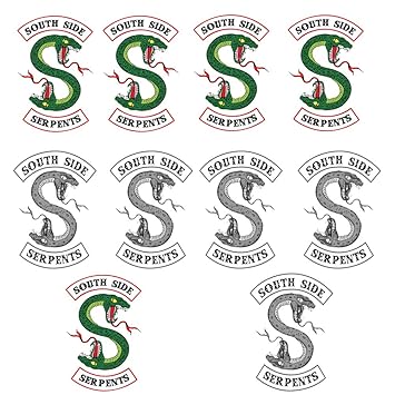 Amazon Com Riverdale Temporary Tattoos For Adult Men Women Kids 10 Sheets Cool Fake Tattoo Stickers Kit With Green And Gray Design Water Transfer For Hand Neck Wrist Body Art Fashion Beauty