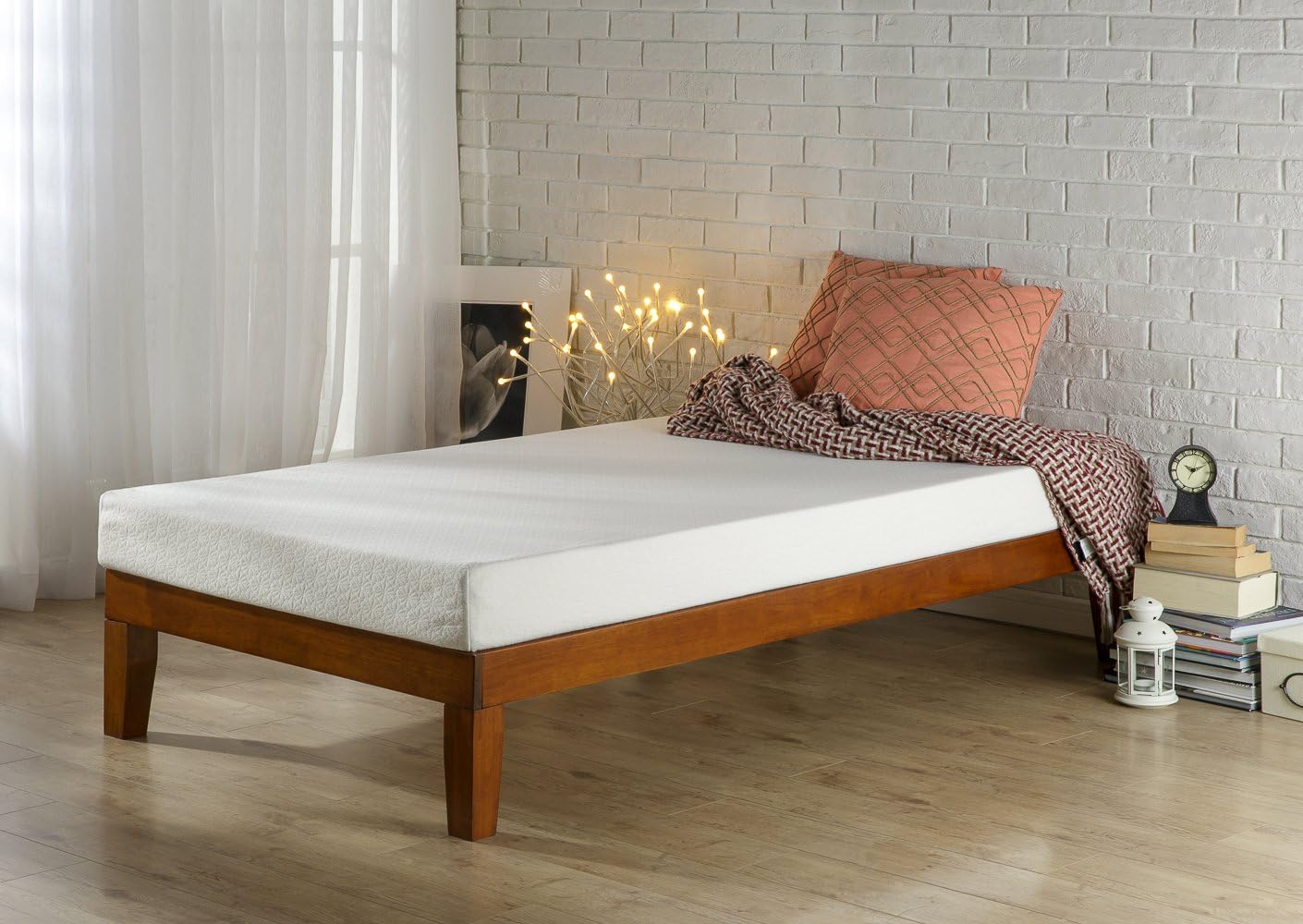 Best Twin Bed Frame Wood No Box Spring