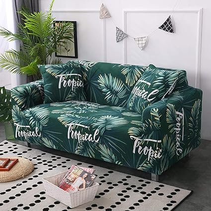 Amazon.de: HHGHF Sofabezug Aus Stretch-Chaise Mit All-Inclusive