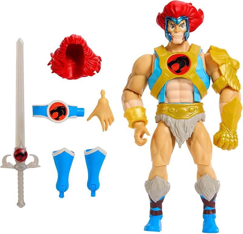 Maîtres de l'Univers Origines et Cosmocats Figurine Lion-O articulée