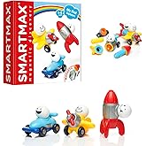 SmartMax My First Explorers Magnetic Vehicle Building Set for Toddlers Ages 1–5