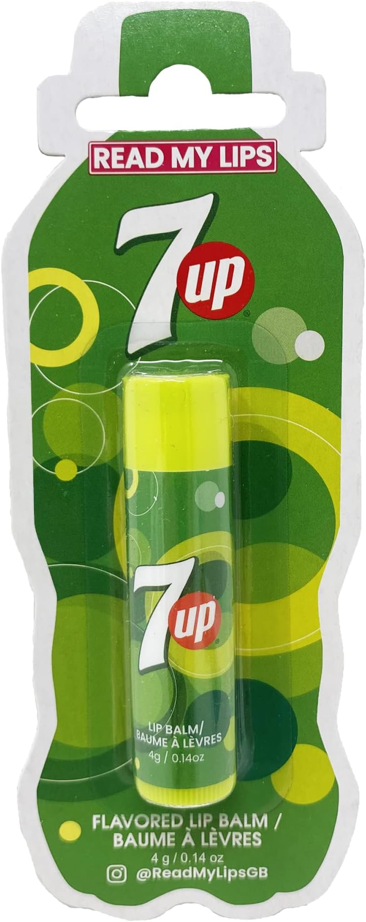 Read My Lips 7Up Flavoured Lip Balm Beeswax Moisturising 4g