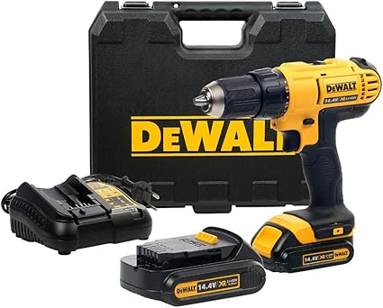 Dewalt Dcd734c2 Qw Perceuse Visseuse Sans Fil 13 Mm 14 4 V 1 3 Ah Amazon Fr Bricolage