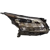 Headlight for 2023-2025 Pathfinder Rock Creek w/Black Trim 260106TA9A Right NI2503301