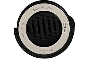 Pura and Studio McGee - Fragrance for Car Diffuser - Clean & Safe Luxury Scent Refill - Long-Lasting for 30 Days of Aroma - Must-Have Accessory- White Bergamot