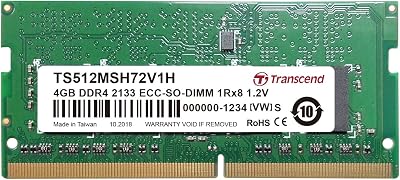 Transcend 4GB DDR4 2133MHz CL15 RAM Memory Module V1H